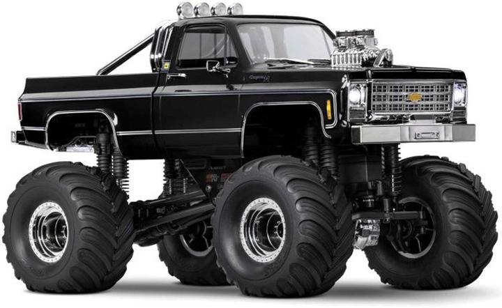 Produktbild Traxxas Trx-4mt Chevy K10 4x4 Schwarz 1/18 Monster-Truck Rtr Brushed, Mit Akku Und USB Ladegerät (RTR Ready-to-Run)
