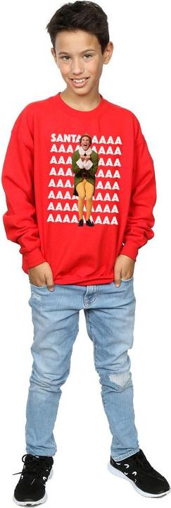 Immagine prodotto Elf Buddy Santa Scream Felpa Ragazzi (116)