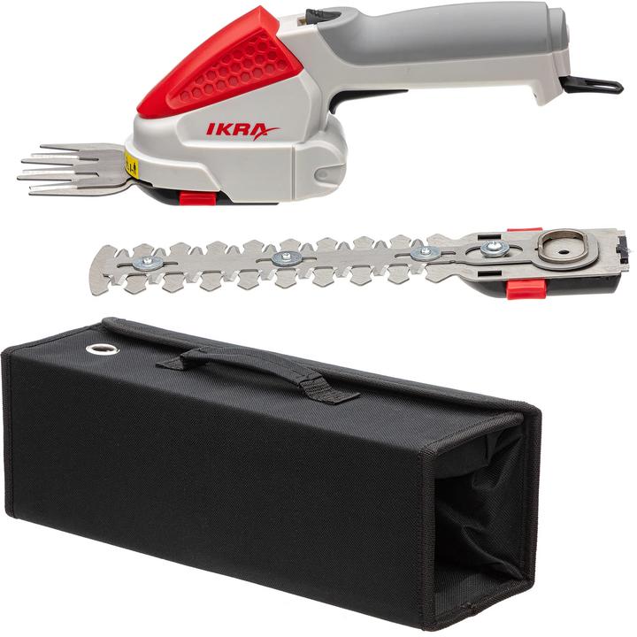 Actual product image Ikra IGBS 1054 (with bag& knife) (Cordless hedgecutters)