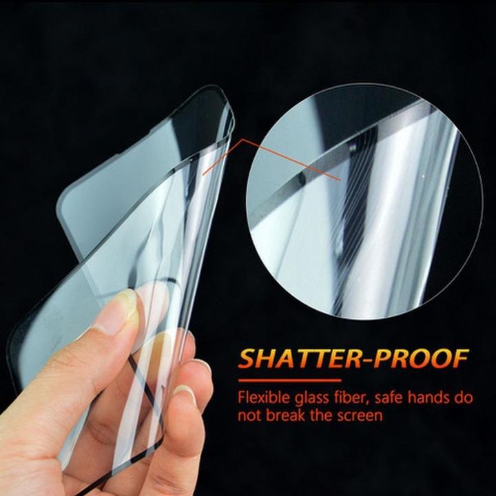 Image du produit Bestsuit Protective glass Flexible Hybrid Glass 5D for Apple iPhone 16 Plus black (1 pièce(s), Apple iPhone 16 Plus)