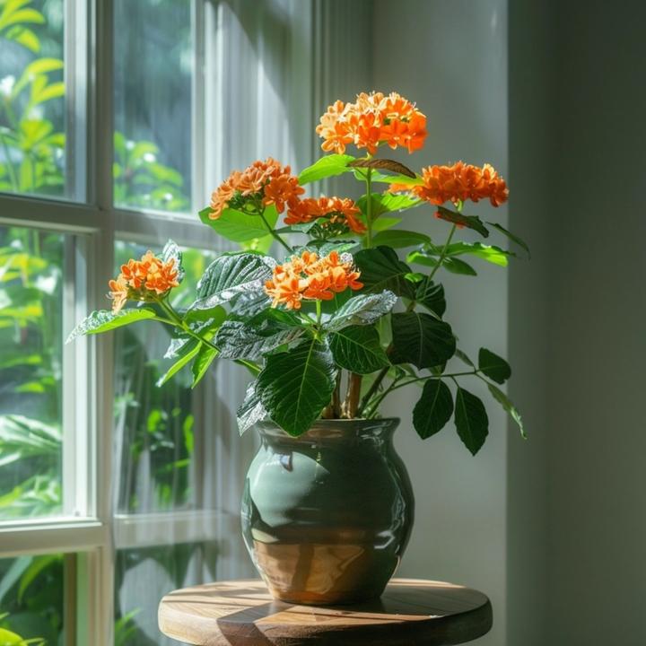 Produktbild Plant in a Box Crossandra infundibuliformis 'Fortuna' - 2er Set Feuerblume (20 cm)
