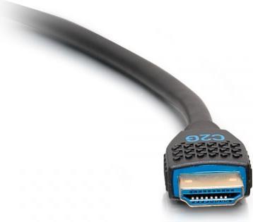 C2G Performance Series Câble HDMI ultra-flexible à haut débit, - encastré, CMG-conditionné (FT4) (0.60 m, HDMI)