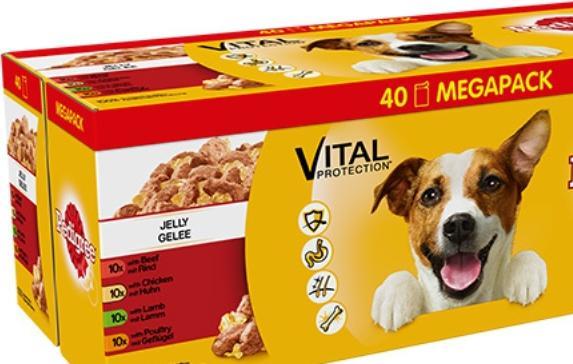 Image du produit Pedigree Sac en gelée (Adulte, 40 pcs, 4000 g)