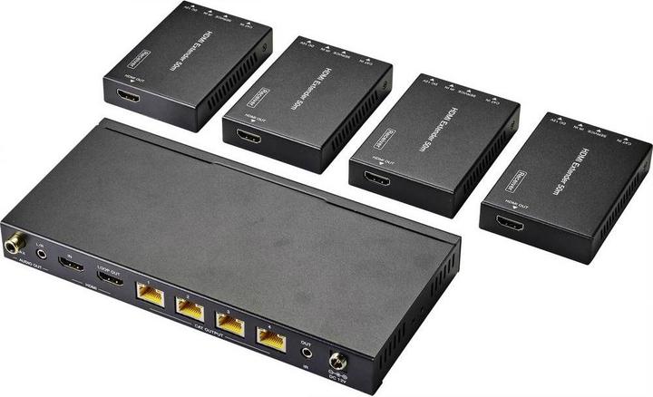 Actual product image SpeaKa Professional SP-HDS-700 HDMI® HDMI Extender over Network Cable RJ45 50m (Extender)