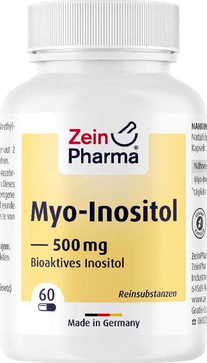 Actual product image Zein Pharma Myo-Inositol (60 Piece, Capsules)