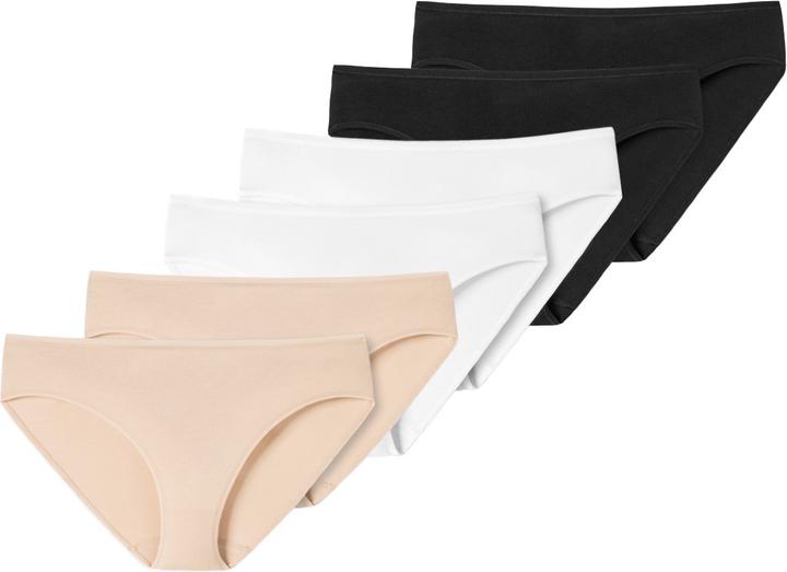 Produktbild Schiesser 6er Pack 95/5 Organic Tai-Slip (38, M, 6er Pack)