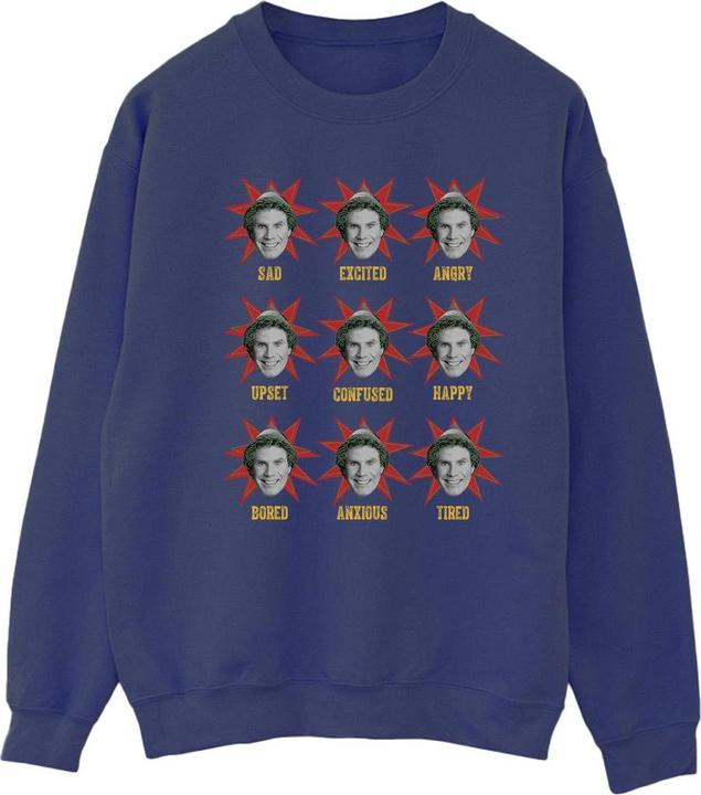 Actual product image Elf Womens/Ladies Many Moods Of Buddy Sweatshirt (L)