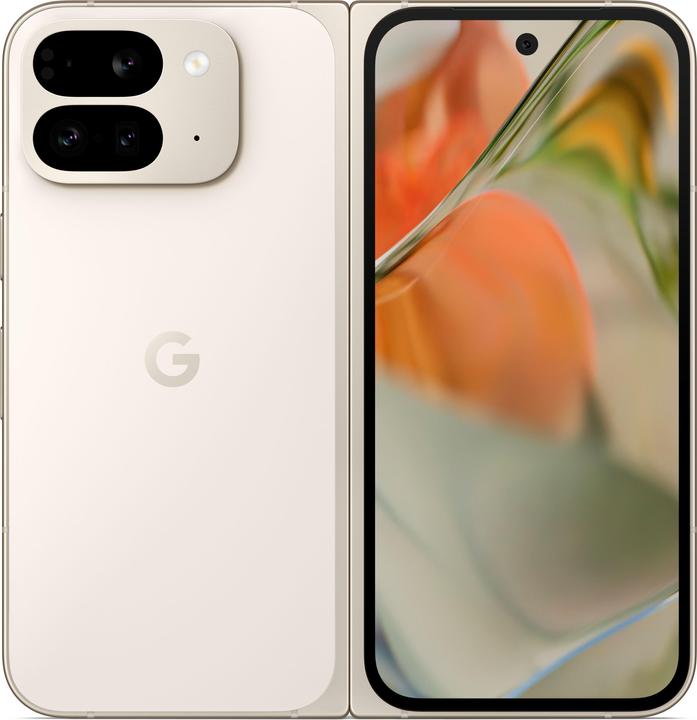 Actual product image Google Pixel 9 Pro Fold (512 GB, Porcelain, 8", SIM + eSIM, 48 Mpx, 5G)