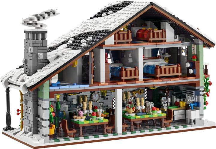 Actual product image Bricklink Winter Chalet 910004