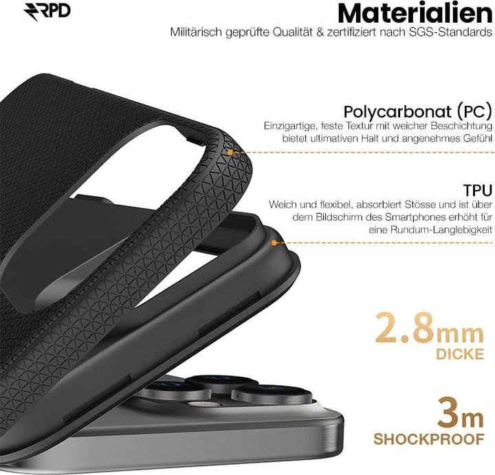 Actual product image RPD iPhone 11 - Rugged Armor Outdoor Case with MagSafe, black (Apple iPhone 11)