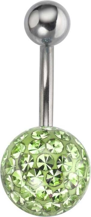 Bijouteria Bauchpiercing (Edelstahl, Kristall, Epoxiharz)