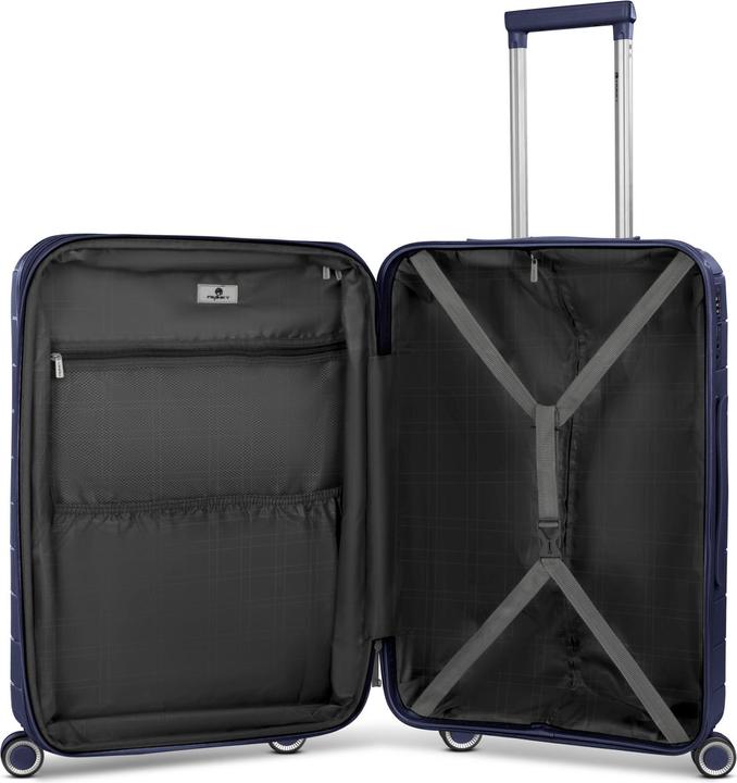 Image du produit Franky London Ensemble de valises à 4 roulettes 3 pièces avec soufflet d'expansion (187 l, XL (à partir de 115l))