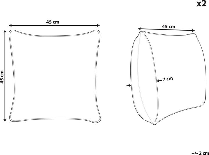 Produktbild Beliani Elanite (45 x 45 cm)