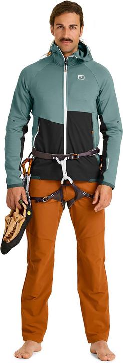 Immagine prodotto Ortovox Felpa con cappuccio a costine in pile (XL)