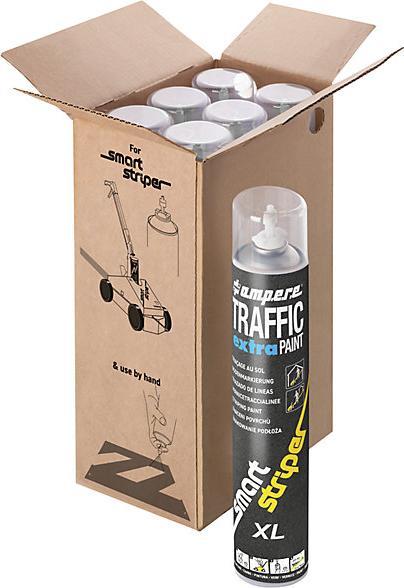 Immagine prodotto Ampere Vernice traccialinee Traffic extra Paint® XL (Bianco, 0.75 l)
