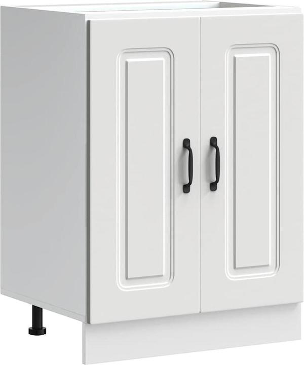 Produktbild VidaXL Küchen-Hängeschrank Kalmar Weiss Holzwerkstoff Wandschrank Küche (30 x 31 x 60 cm)
