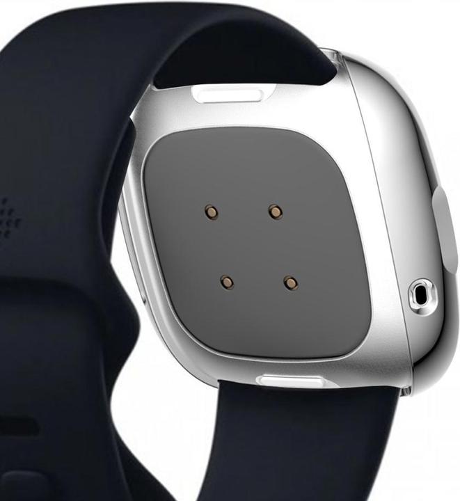 Immagine prodotto Cover-Discount Fitbit Versa 3 / Sense - Custodia protettiva in gomma argento