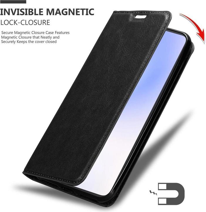 Actual product image Cadorabo Book Invisible Magnet Cover (Google Pixel 5 XL)