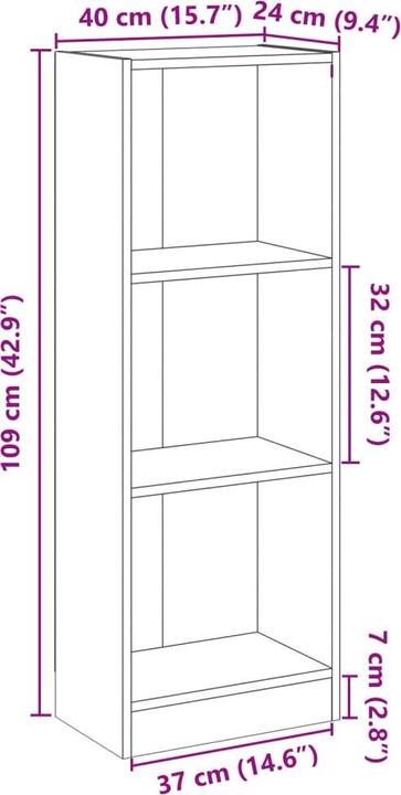 Immagine prodotto VidaXL Grange (40 x 24 x 108 cm)