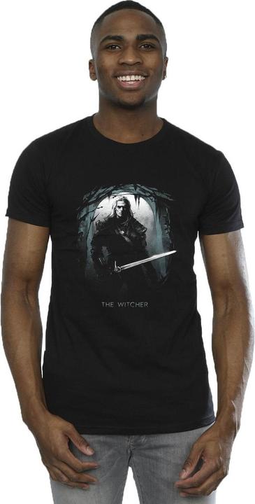 Immagine prodotto Netflix The Witcher Geralt Of The Night Maglietta Uomo (M)