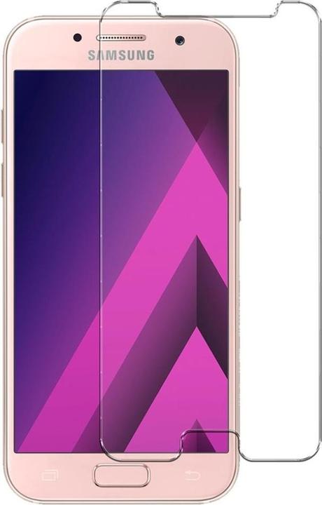 Produktbild Screenguard Samsung Galaxy A3 2017 Panzerglas Schutzfolie Case Friendly Design (1 Stück, Samsung Galaxy A3 (2017))