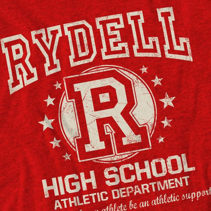 Actual product image Grease Unisex Adult Rydell High T-Shirt (XL)