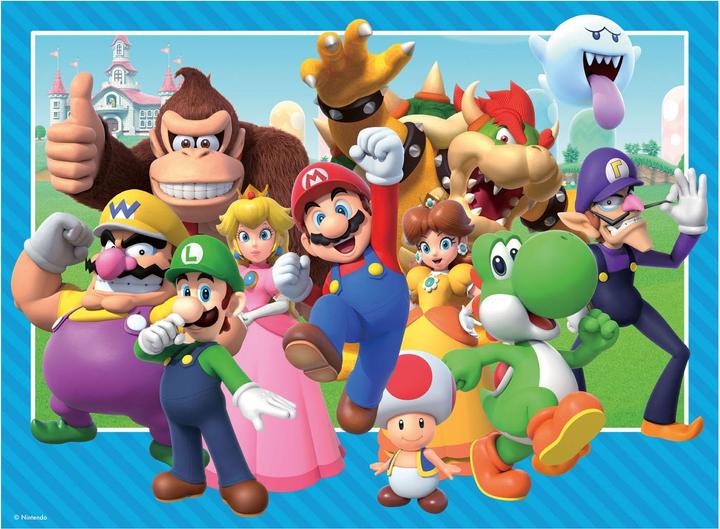 Actual product image Ravensburger Puzzle Super Mario 100p (100 pieces)