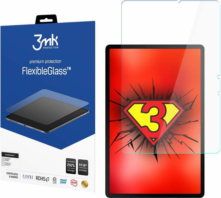 Actual product image 3MK FlexibleGlass Max screen protector, display film (1 Piece, Galaxy Tab S7 FE)