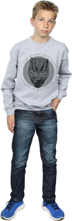Image du produit - Sweat BLACK PANTHER MADE IN WAKANDA - Garçon (140, 146)