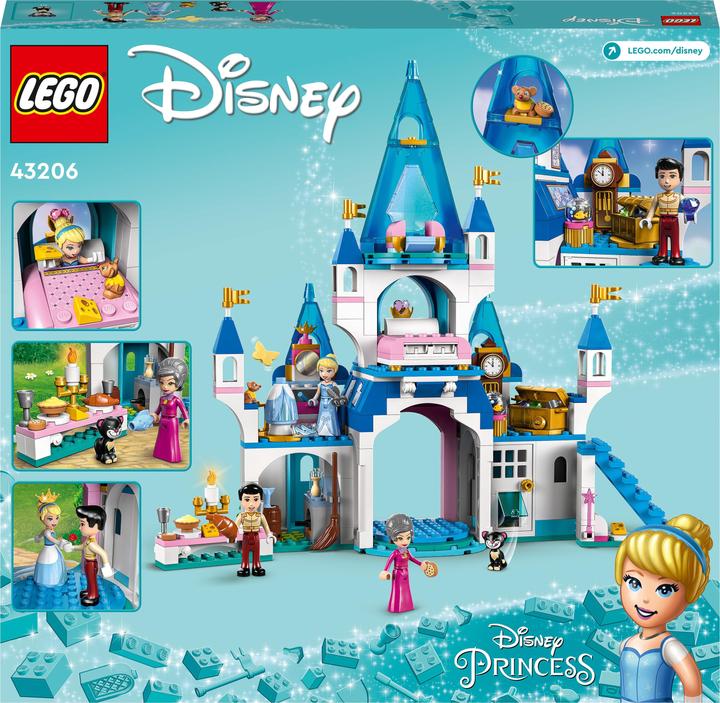 Actual product image LEGO Cinderella's castle (43206, LEGO Disney)
