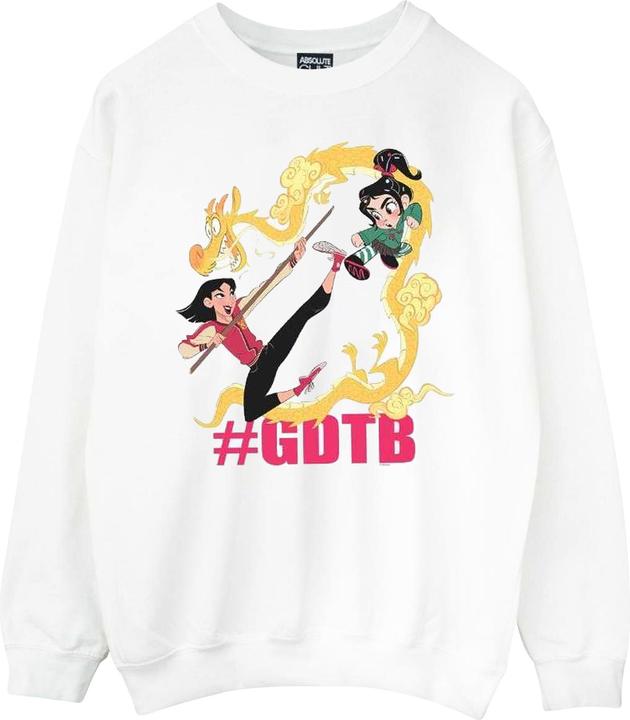 Disney Wreck It Ralph Mulan And Vanellope Sweatshirt Jungen