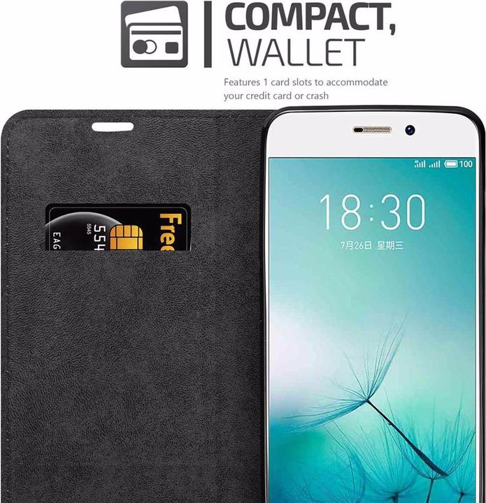 Image du produit Cadorabo Book Couverture magnétique invisible (Meizu Pro 7)