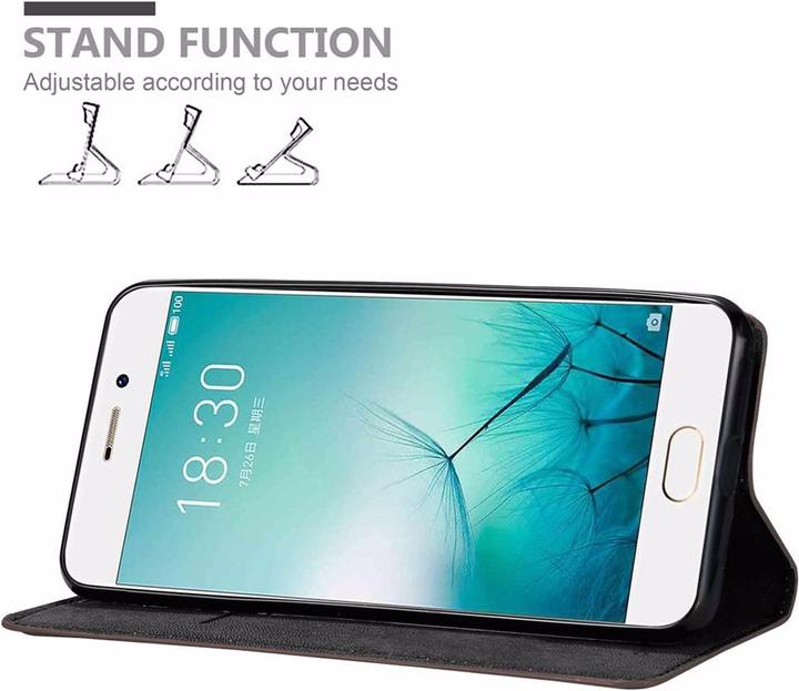 Productafbeelding Cadorabo Boek Onzichtbare Magneethoes (Meizu Pro 7)