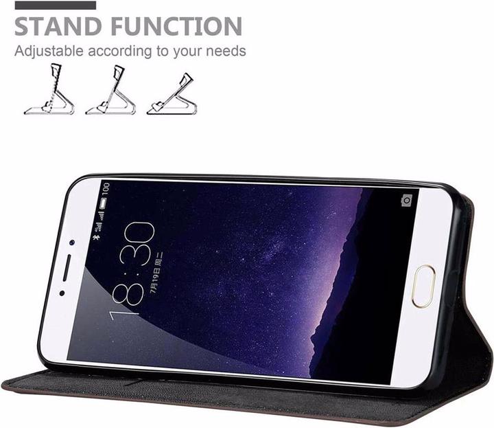 Productafbeelding Cadorabo Boek Onzichtbare Magneethoes (Meizu MX6)