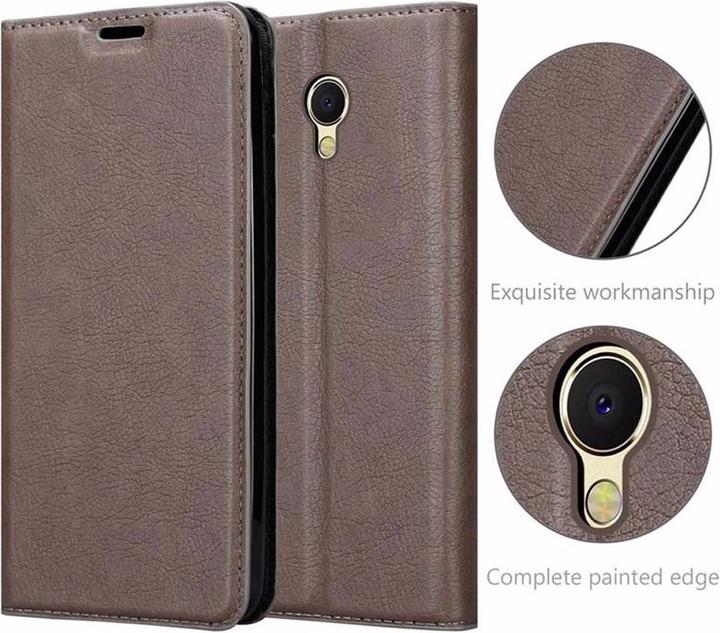 Productafbeelding Cadorabo Boek Onzichtbare Magneethoes (Meizu MX6)