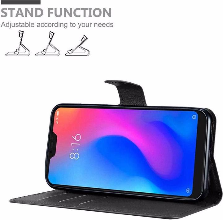 Produktbild Cadorabo Book mit Standfunktion Cover (Xiaomi Redmi 6 Pro, Xiaomi Mi A2 Lite?)