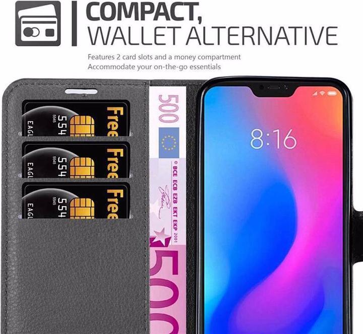 Produktbild Cadorabo Book mit Standfunktion Cover (Xiaomi Redmi 6 Pro, Xiaomi Mi A2 Lite?)
