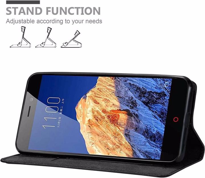 Productafbeelding Cadorabo Boek Onzichtbare Magneethoes (ZTE Nubia N1)