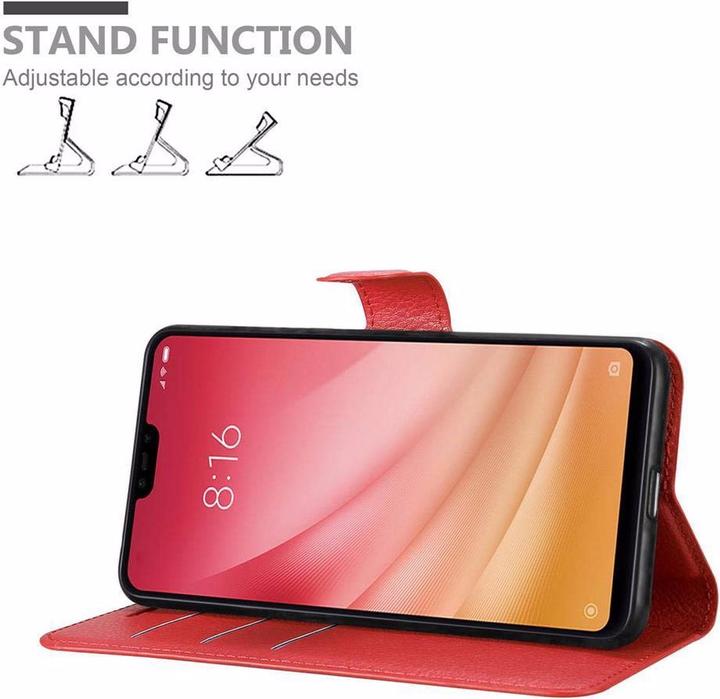 Produktbild Cadorabo Book mit Standfunktion Cover (Xiaomi Mi 8 Lite)