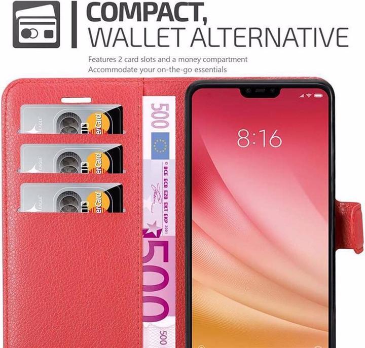 Produktbild Cadorabo Book mit Standfunktion Cover (Xiaomi Mi 8 Lite)