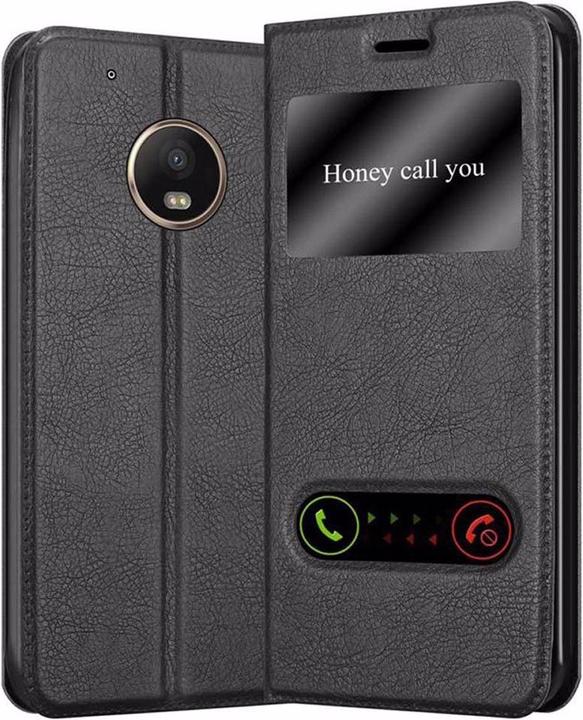 Productafbeelding Cadorabo Boek met Uitzicht Dubbele Raambedekking (Motorola Moto G5S Plus)