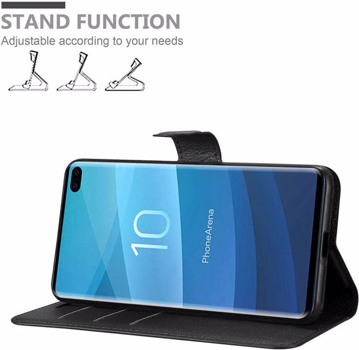 Produktbild Cadorabo Book mit Standfunktion Cover (Samsung Galaxy S10+)