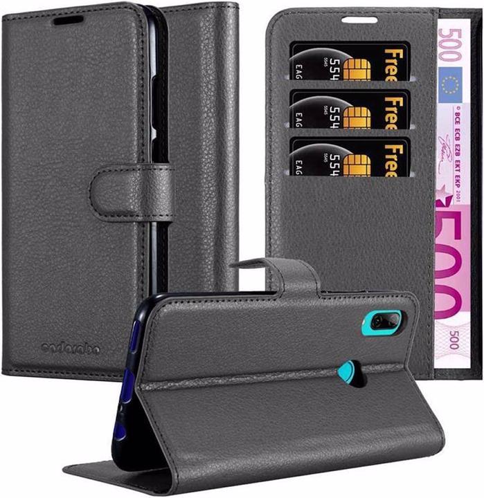 Actual product image Cadorabo Book with stand function cover (Huawei P Smart (2019))