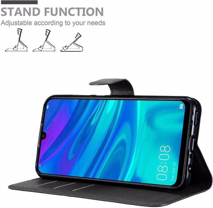 Actual product image Cadorabo Book with stand function cover (Huawei P Smart (2019))