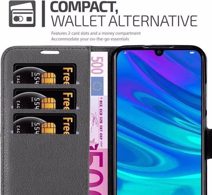 Actual product image Cadorabo Book with stand function cover (Huawei P Smart (2019))