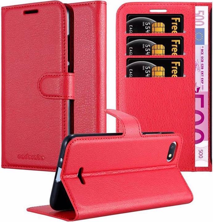 Actual product image Cadorabo Book with stand function cover (Xiaomi Redmi 6A)