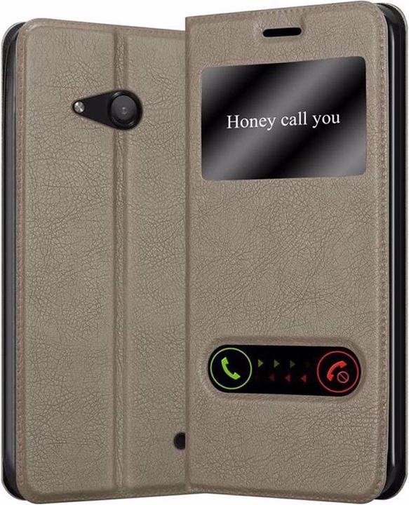 Produktbild Cadorabo Book mit View Doppelfenster Cover (Microsoft Lumia 550)