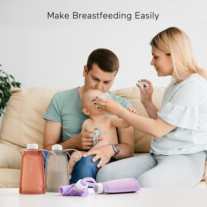 Produktbild Momcozy Silikon-Milchaufbewahrungsbeutel