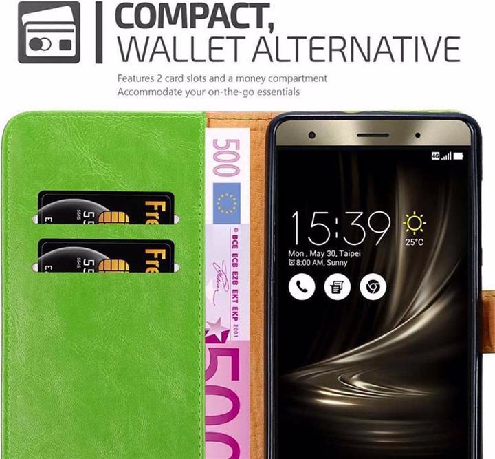 Produktbild Cadorabo Book Luxury Cover (Asus Zenfone 3 Deluxe)