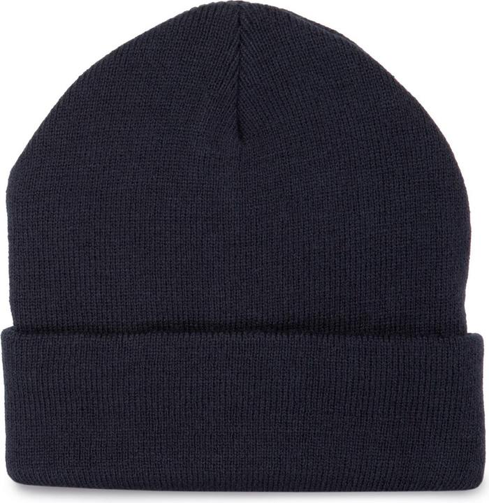 Produktbild K-up Recycelte Mütze mit gestricktem Umschlag